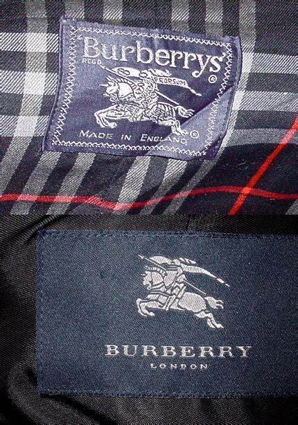 burberry london blue label history|Burberry label authentic.